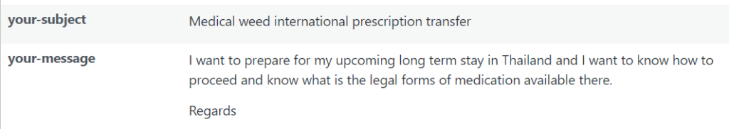 The Weed in Thailand Case Study